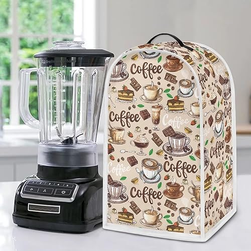 Vista 65 de doginthehole Hummingbird Blender Covers for Kitchen, Washable Appliance Covers Anti Fingerprint Stain Resistant Polyester Blender Dust Cover