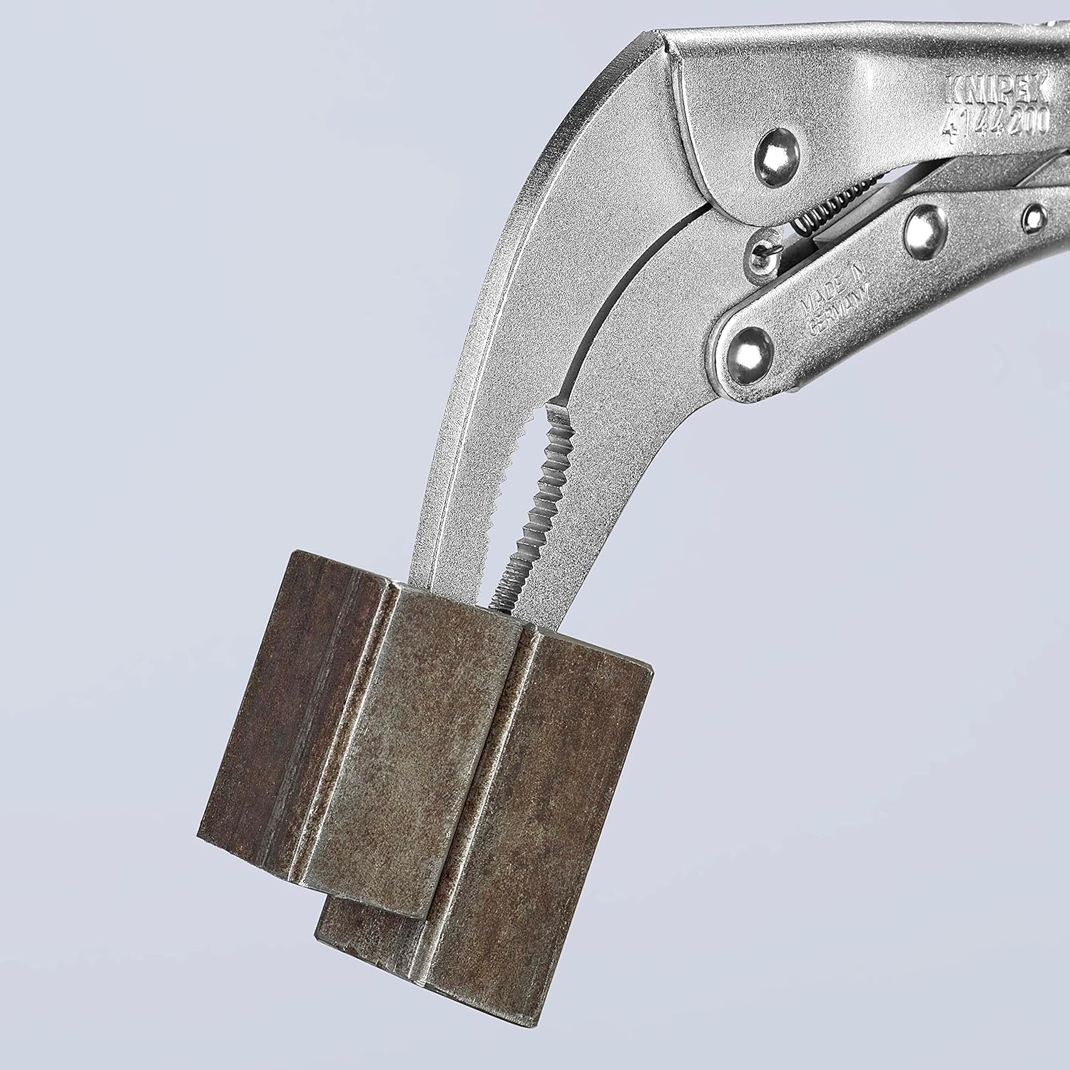 KNIPEX Mordaza grip galvanizado 200 mm, 41 44 200