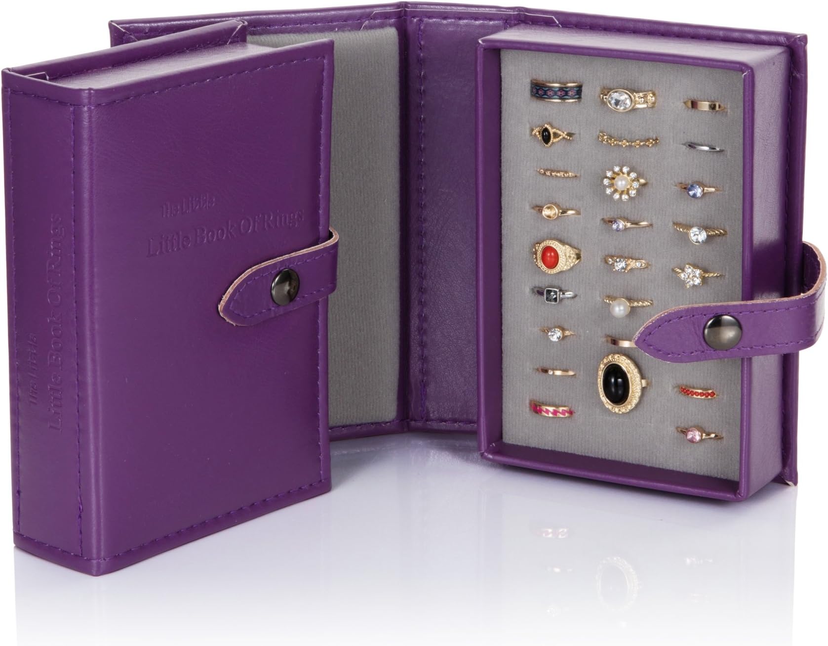 Little Little Book Of Rings Storage - Small Purple