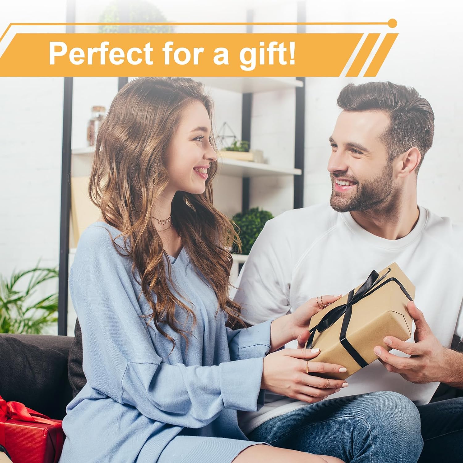 Handmade Crochet Flowers for Women Office Desk Decor,Cute Crocheted Puff Flowers Bouquet with Wooden Base Gifts for Mom, Coworkers, Positive Knitted Flower for Valentine's Day Home Decor - Image 6