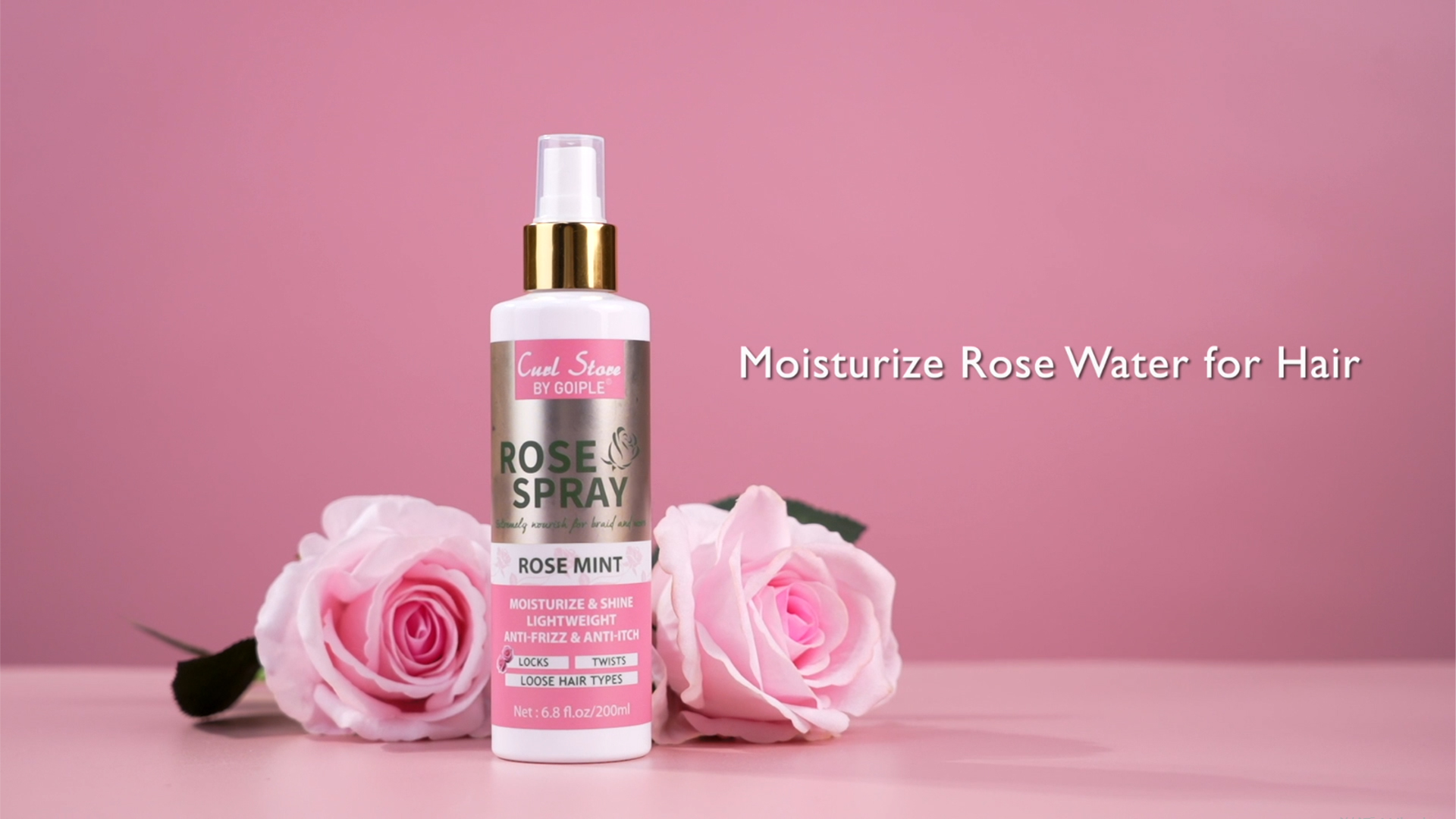 Amazon.com : Lockmio 6.8Fl.oz Rose Water Hair Spray for Scalp
