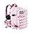 LHI Tactical Military Backpack for Men and Women 25L Army Assault Pack Bag Large Rucksack with Molle System-pink