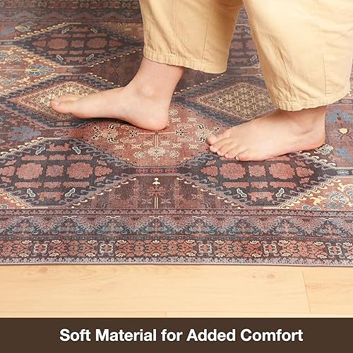 Miniatura 14 de Tapete de plástico transparente para debajo de la mesa de comedor, 4 pies, redondo, antideslizante, impermeable, alfombra de vinilo para el hogar