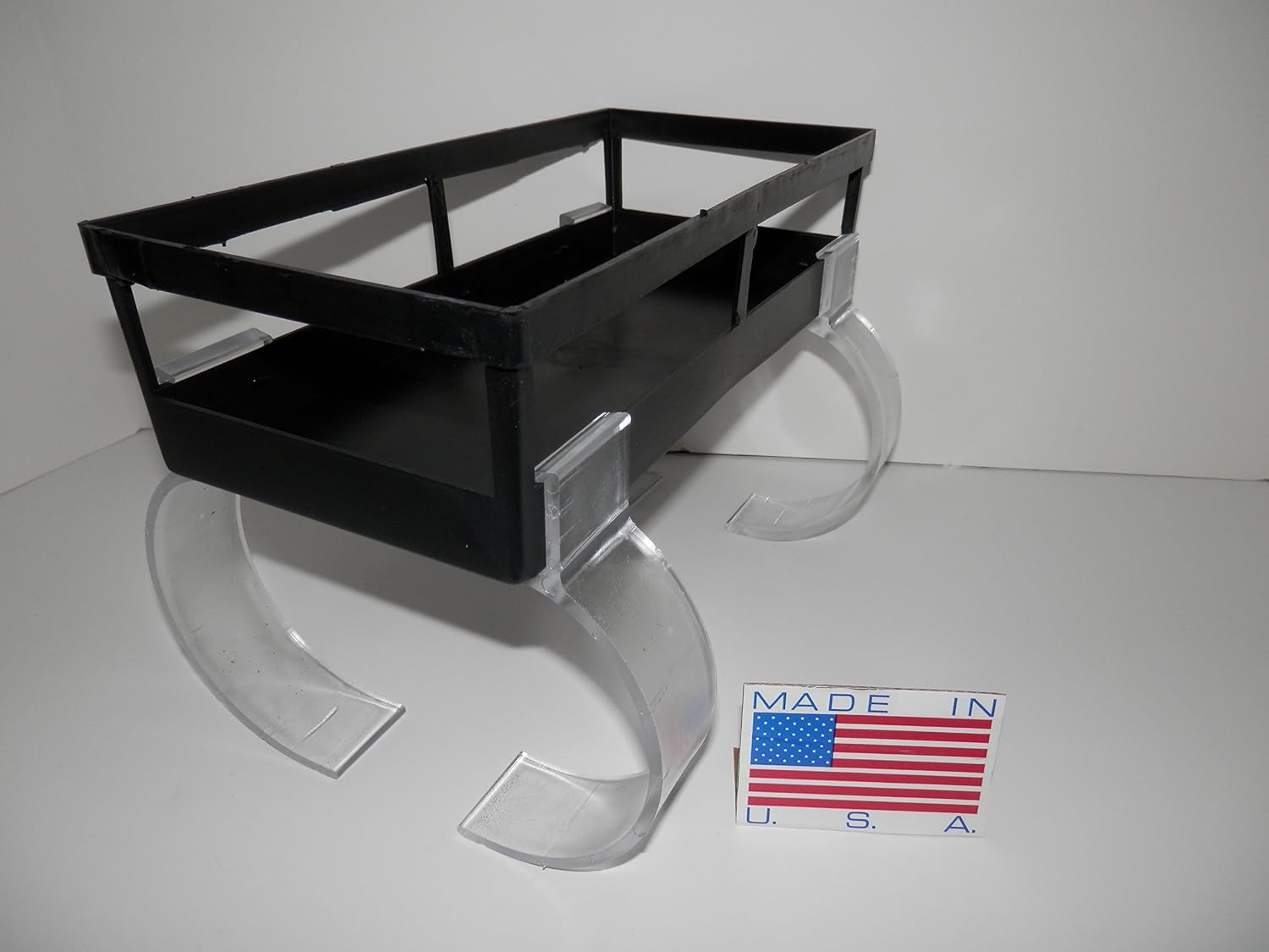 Plastic Monument Saddle, Gravestone Saddle, Made in USA Cemetery Headstone Saddle Box of 1