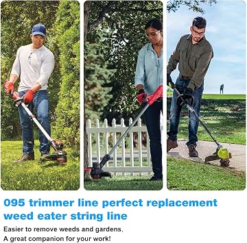 String Trimmer Line 5Lb 1427FT 095 Trimmer Line for Echo Weed Eater String