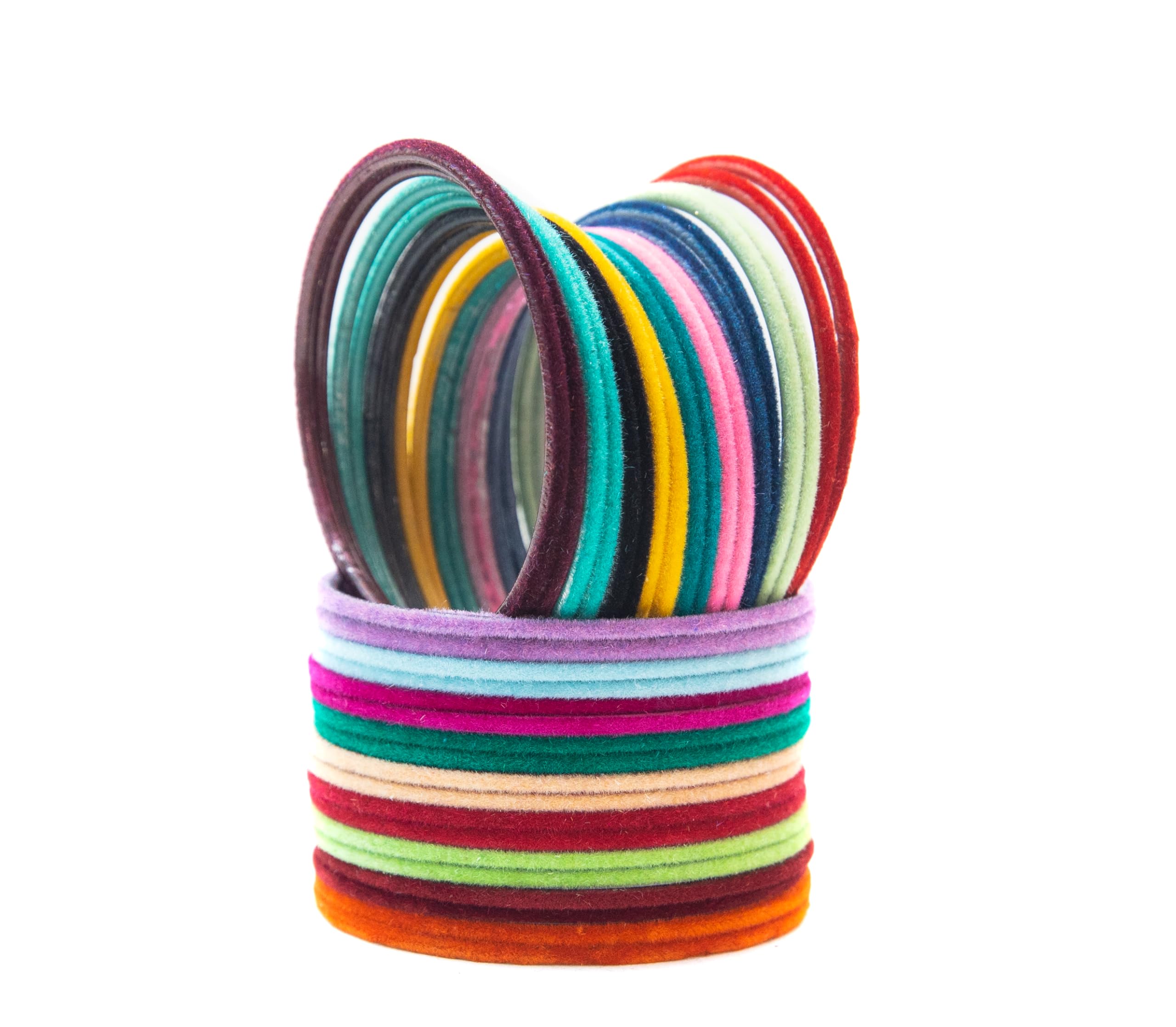 See full amazon price history chart for Swara Creations 18 Colors | Multicolor Velvet Metal Bangles for Women and Girls (36 Bangles) Swara Creations 18 Colors | Multicolor Velvet Metal Bangles for Women and Girls (36 Bangles) (B0CYC66KRQ) Amazon Price History, Amazon Price Tracker