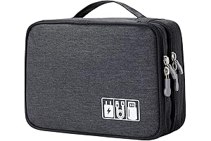 Ultra-Compact Travel Cable Organizer Bag