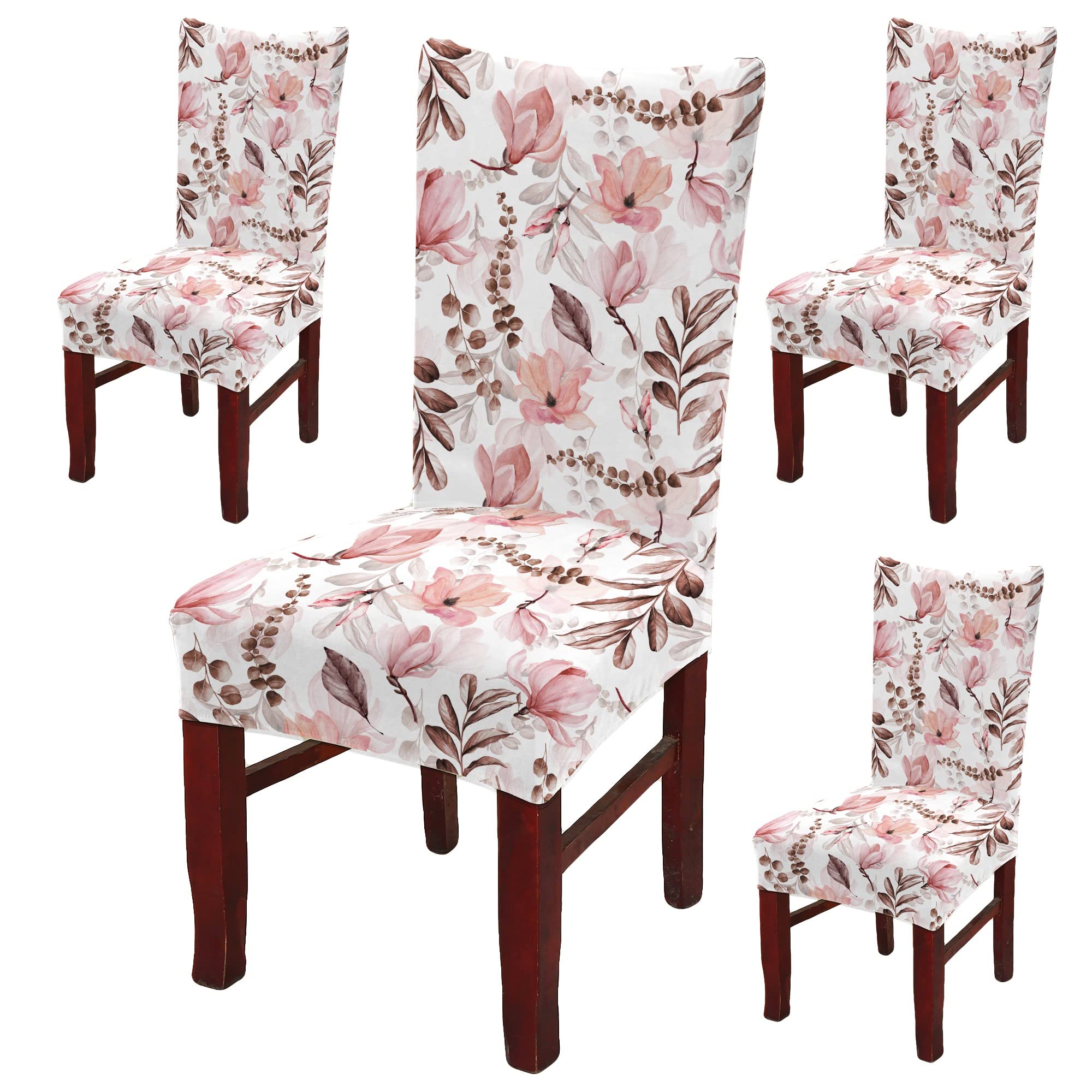 Floral Dining Chair Covers - Protect & Decorate -27
