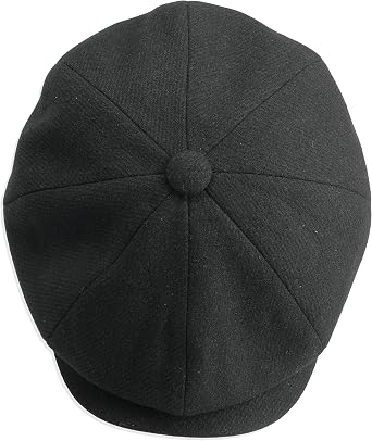 Gamble & Gunn Herringbone Button Top Cap