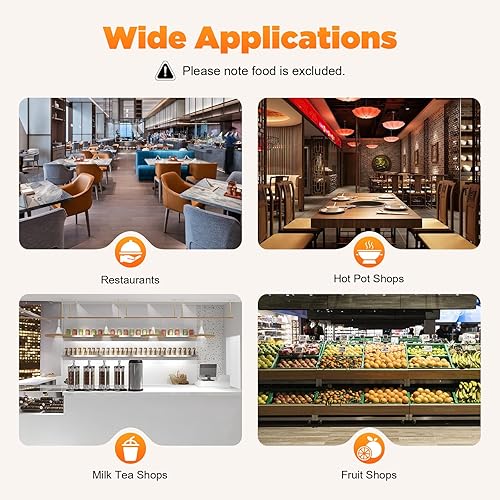 Miniatura 7 de Estante para especias, estante de especias de 1 hilera, estante organizador de condimentos inclinado con 5 sartenes para ingredientes de salsa,