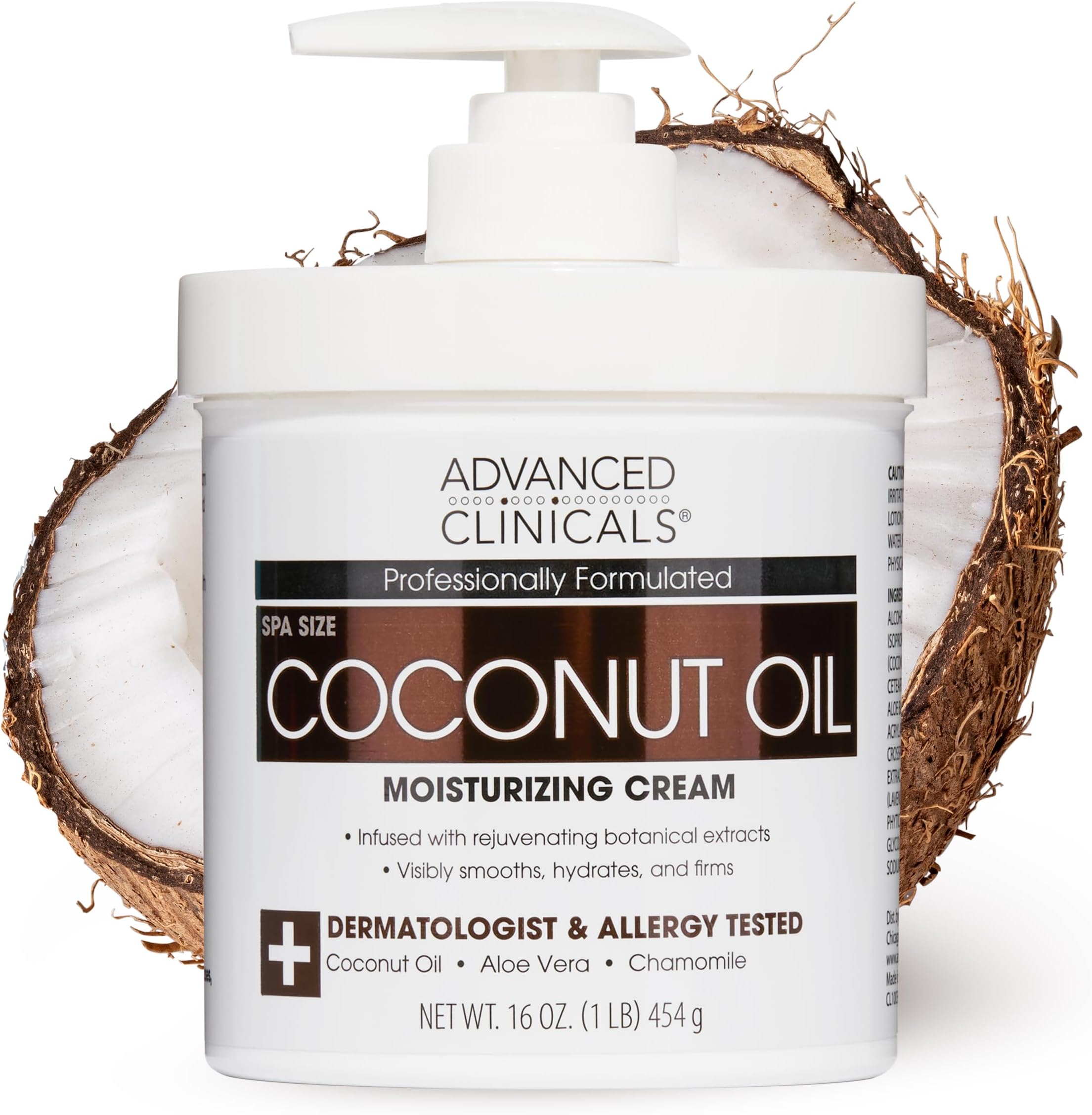 Advanced Clinicals Coconut Cream 470 ml