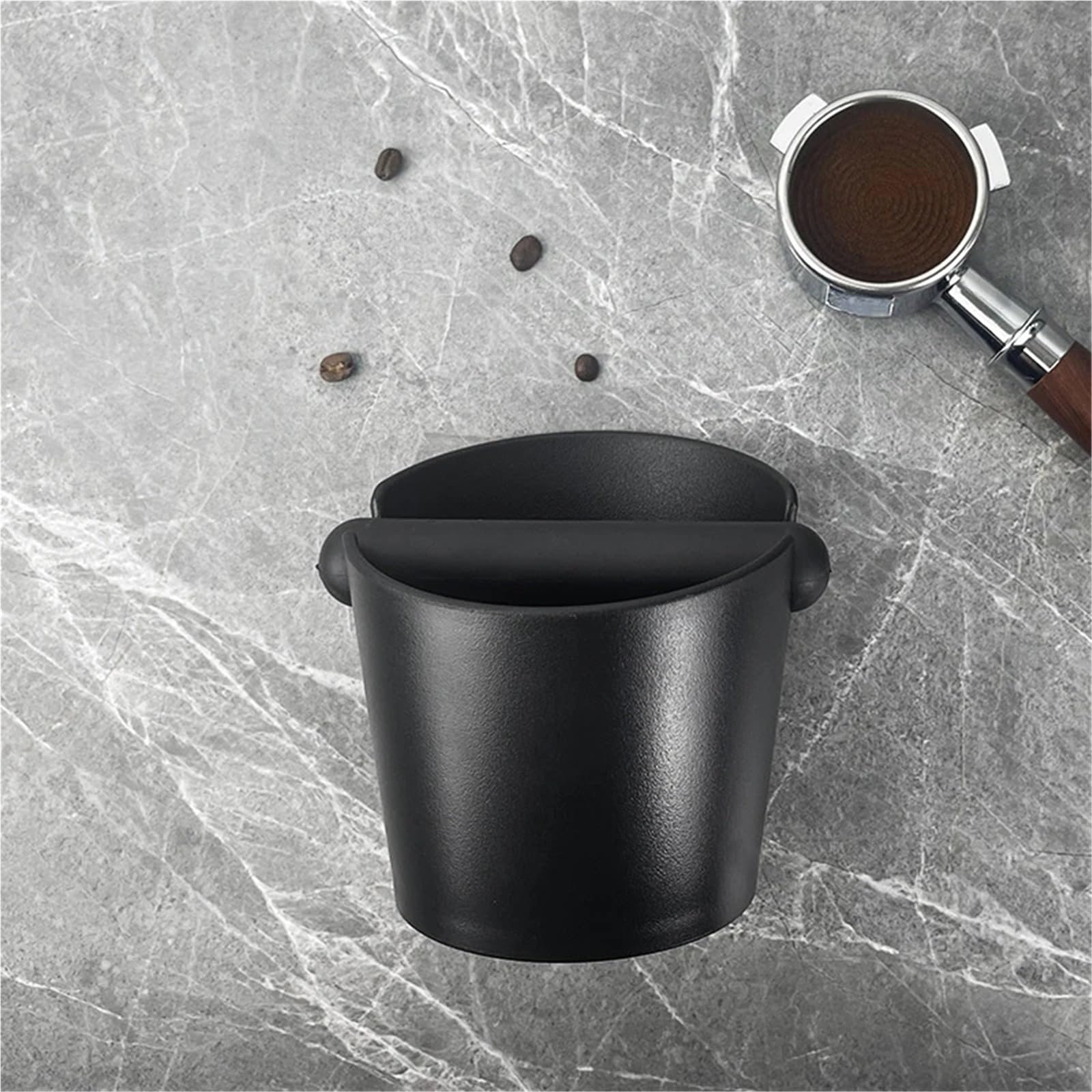 Contenedor volcador de molienda y caja café Para Café | Cubo de contenedor de posos for accesorios de máquinas de herramientas de barista(800ml White)