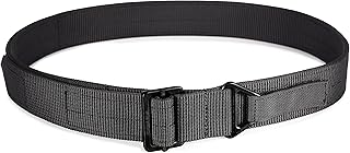 WOLF TACTICAL Heavy Duty Riggers Belt - Stiffened 2-Ply 1.75â€ Nylon EDC Gun Belt