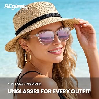 Polarized Sunglasses for Women Trendy Womens Sunglasses Classic Retro Designer Sun Glasses UV Protection Shades