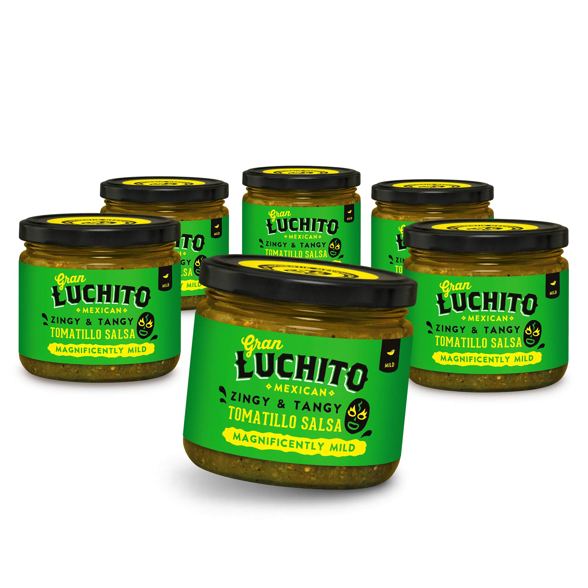Gran Luchito Tomatillo Salsa 300 g (6er-Pack)