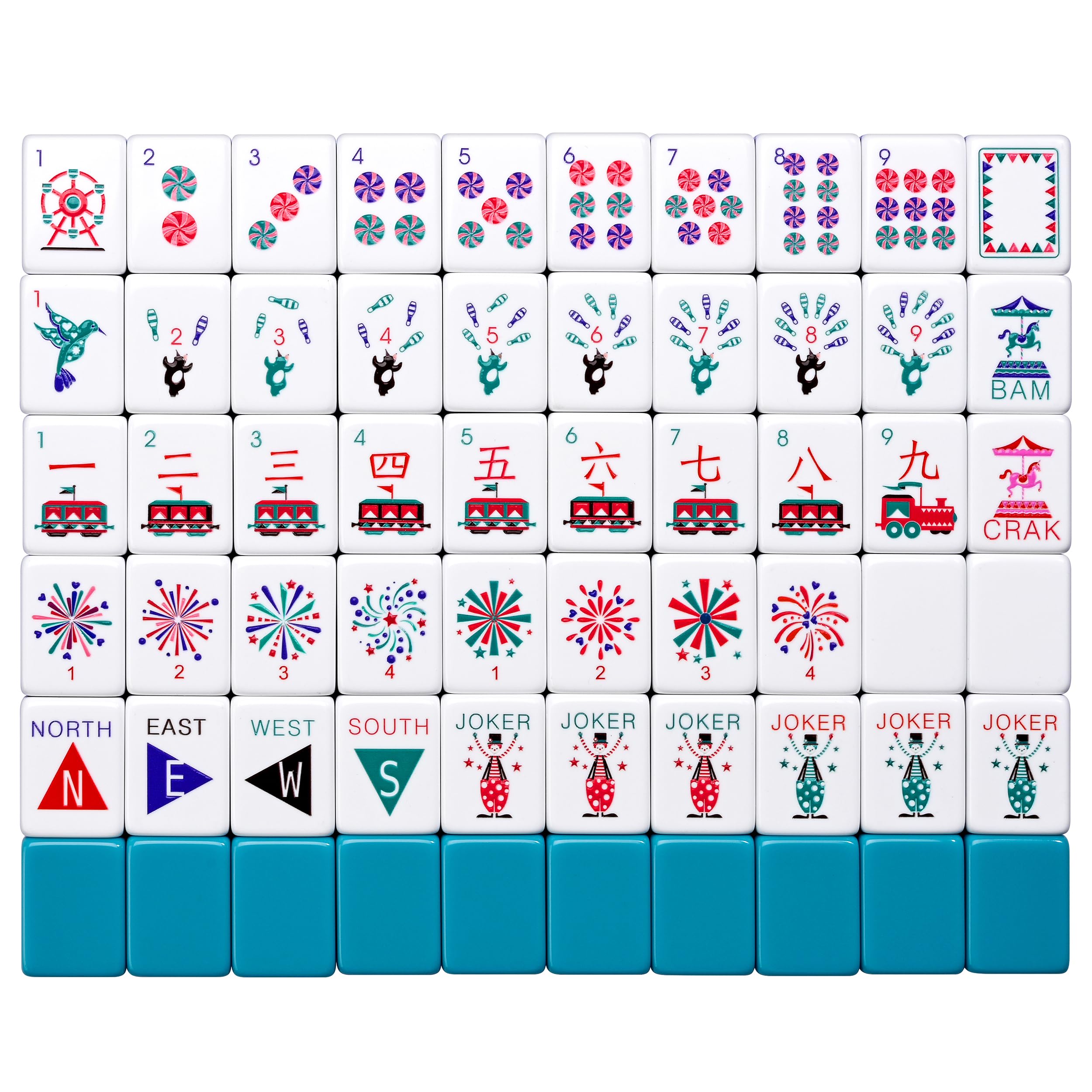 Topmahjing American Mahjong Set