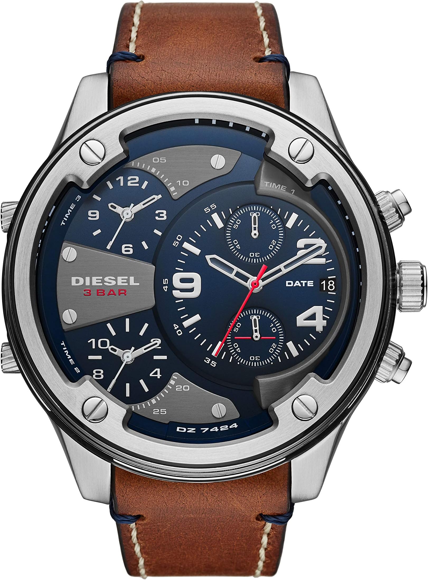 Diesel Analog Blue Dial Men's Watch-DZ7424