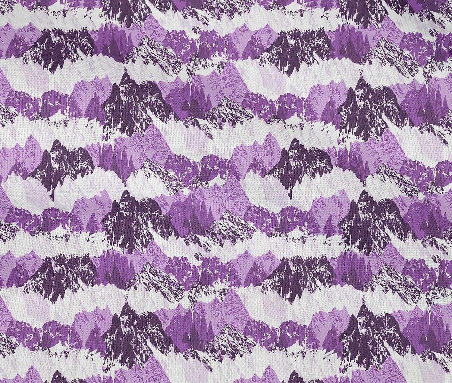 oneOone Cotton Flex Purple Fabric Tie Dye Sewing Material Print Fabric By The Yard 40 Inch Wide