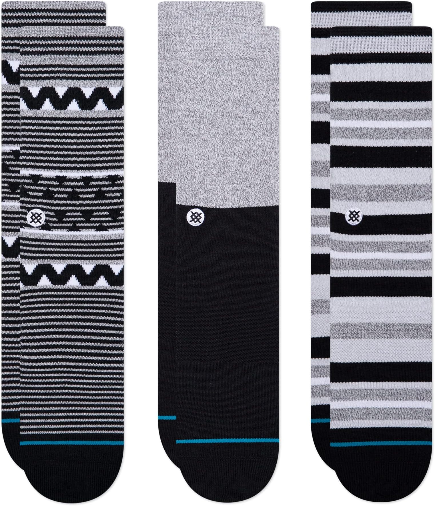 Crew Socks - Albie 3 Pack