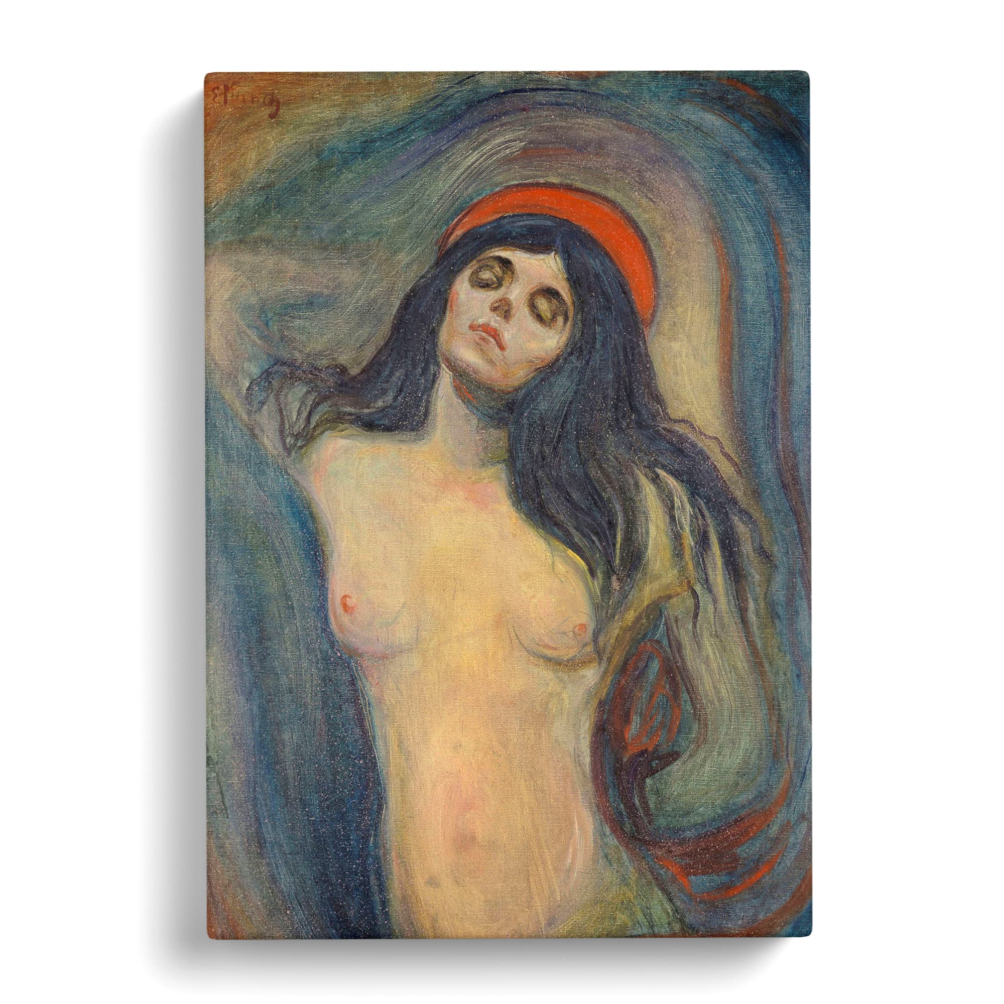 Madonna Vol.2 By Edvard Munch Canvas Print, Mixed, 25L x 50W cm - Image 2