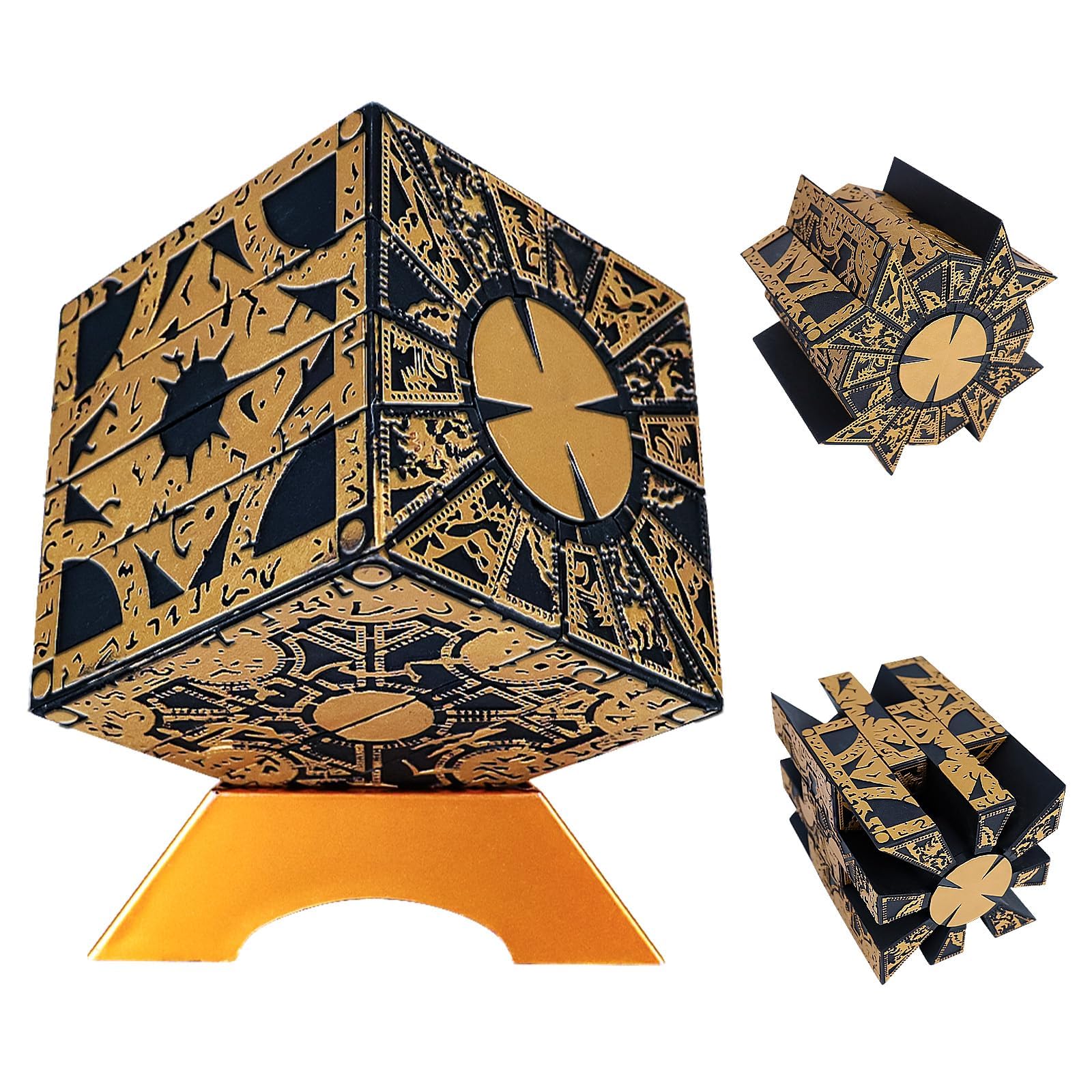 Hellraiser Puzzle Box, Lament Configuration with Base, Detachable