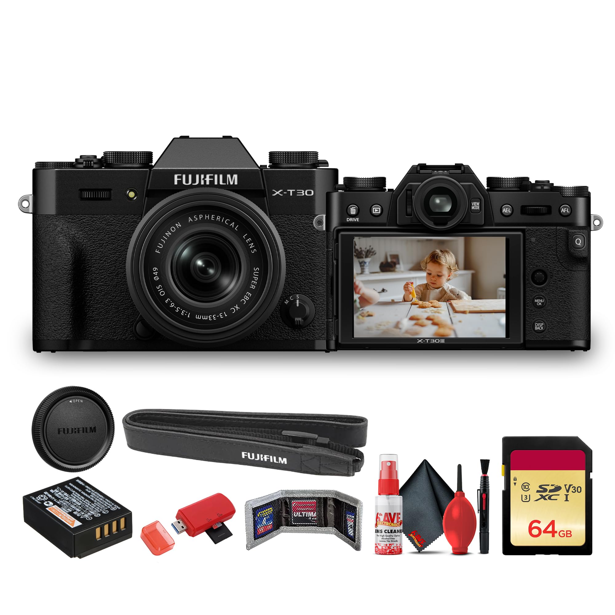 Amazon.com : FUJIFILM X-T30 III Mirrorless Camera with 13-33mm f