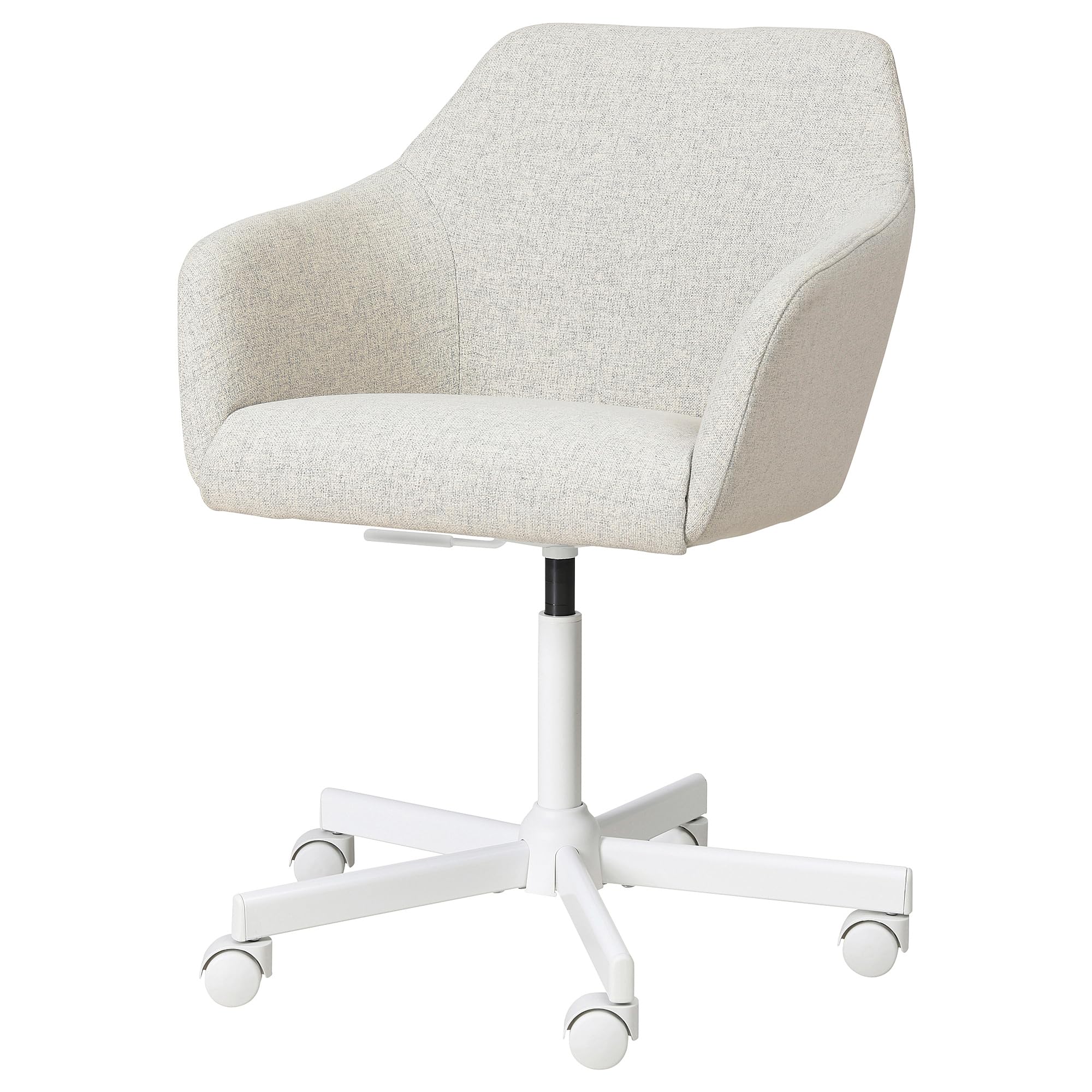 Fauteuil pivotant ProTuning MALSKÄR/TOSSBERG beige et blanc pour bureau