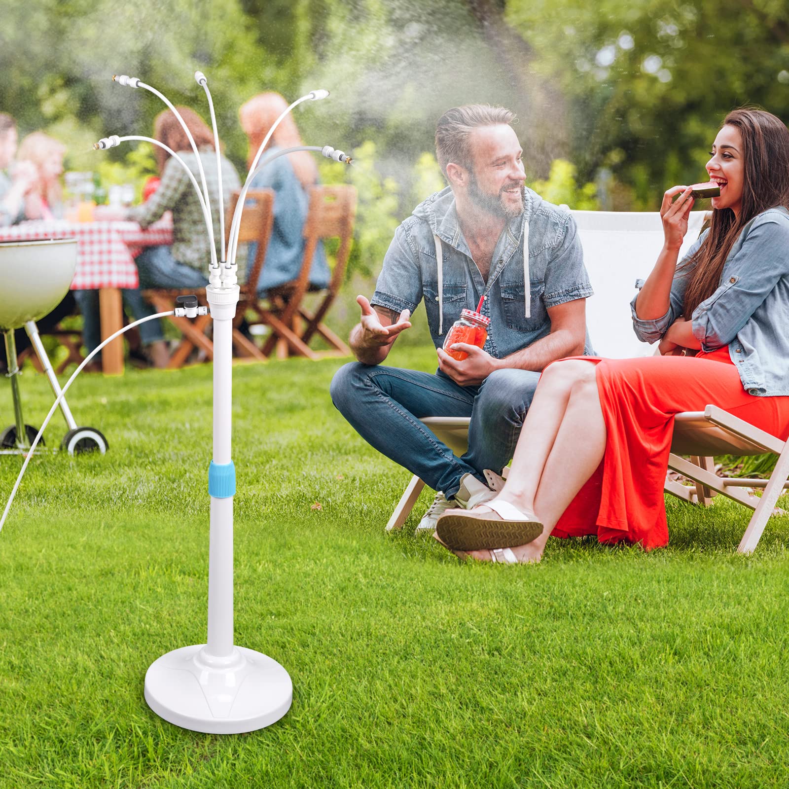 VsMon-Fri Misters for Outside Patio, Adjustable Riser Tube (up to 46in ...
