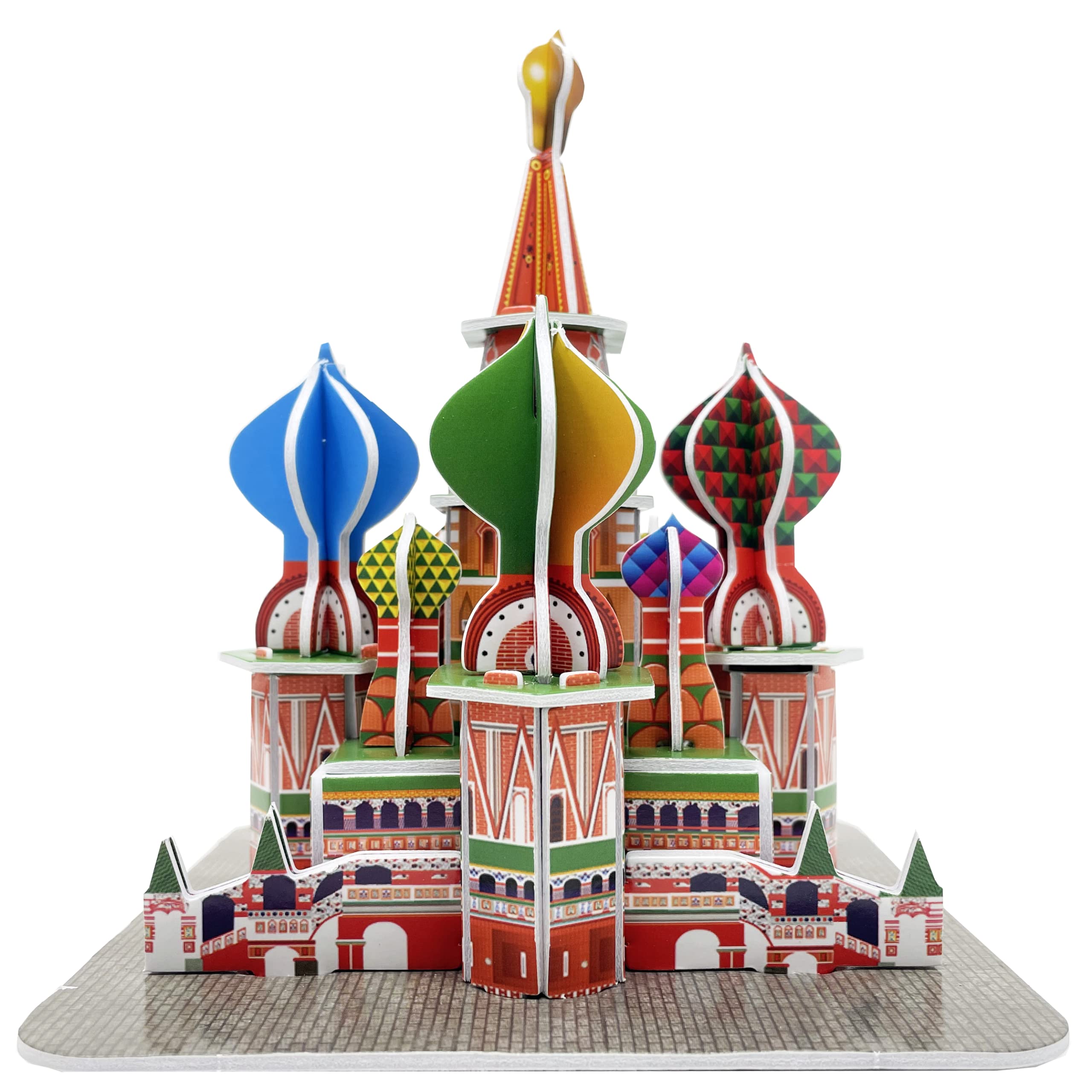 Famous Building 3D Puzzle (St Basil's Cathedral)