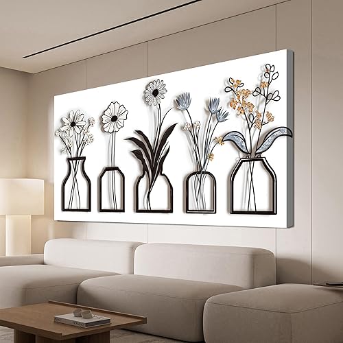 Miniatura 15 de AIXMGSJS Lienzo decorativo para pared, cuadros artísticos para la sala de estar, arte de pared, arte abstracto y colorido para pared, arte moderno