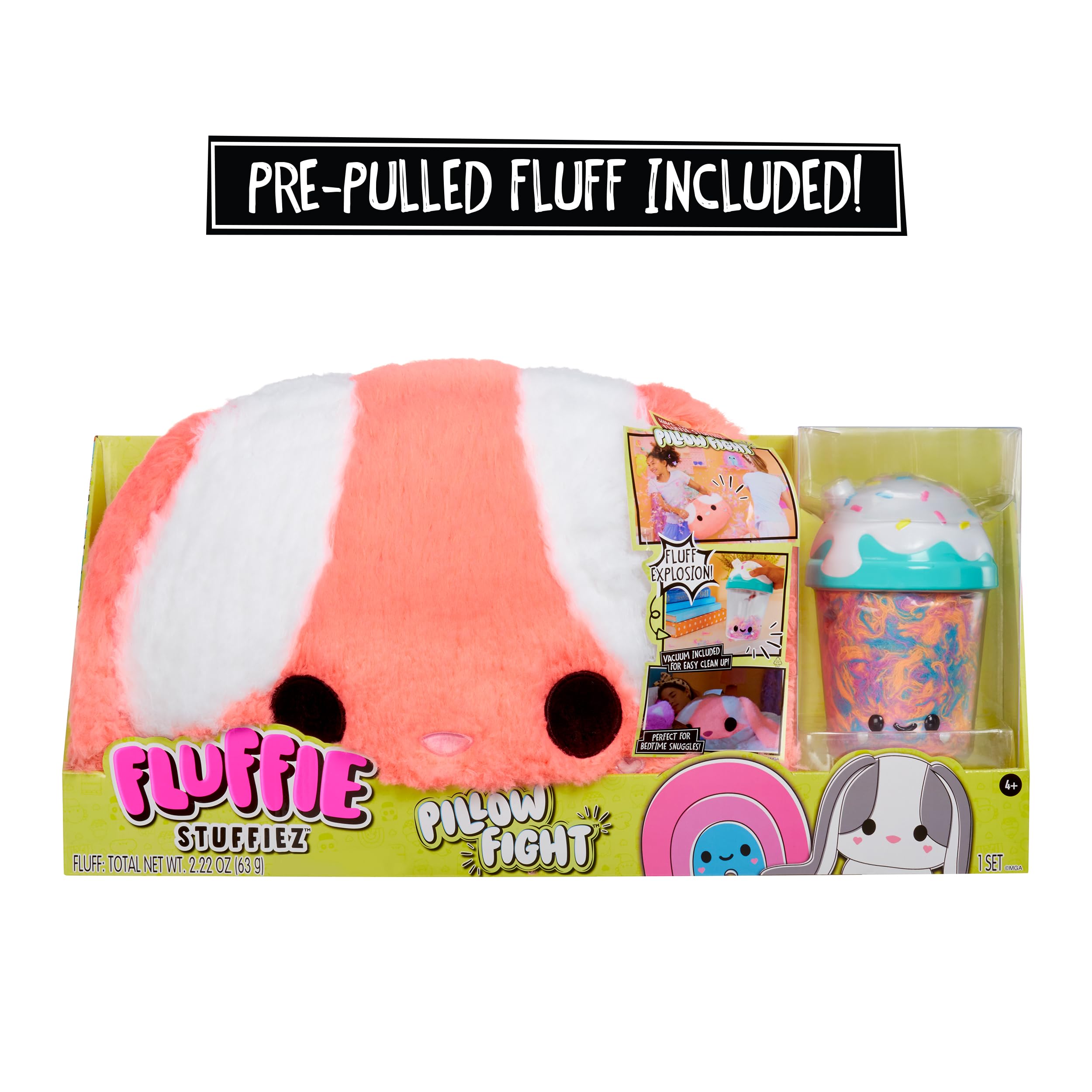 Amazon.com: Fluffie Stuffiez Feature Plush Pillow Fight Plush