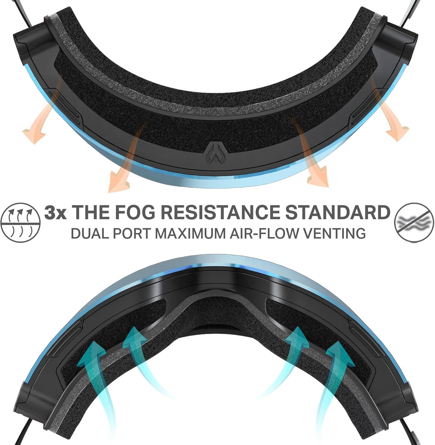 Wildhorn Maxfield Pro Ski Goggles for Men & Women - Fenom Lens Technology - Anti-Fog - Interchangeable Lenses - UV400 - Image 6