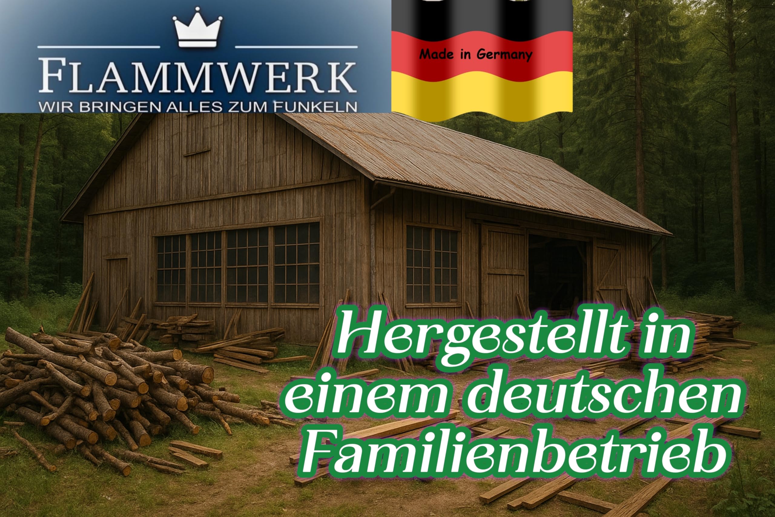 Holzwolle Anzünder Grillanzünder Kaminanzünder Anzünder Ofen Holz Wachs Made in Germany (20 KG)