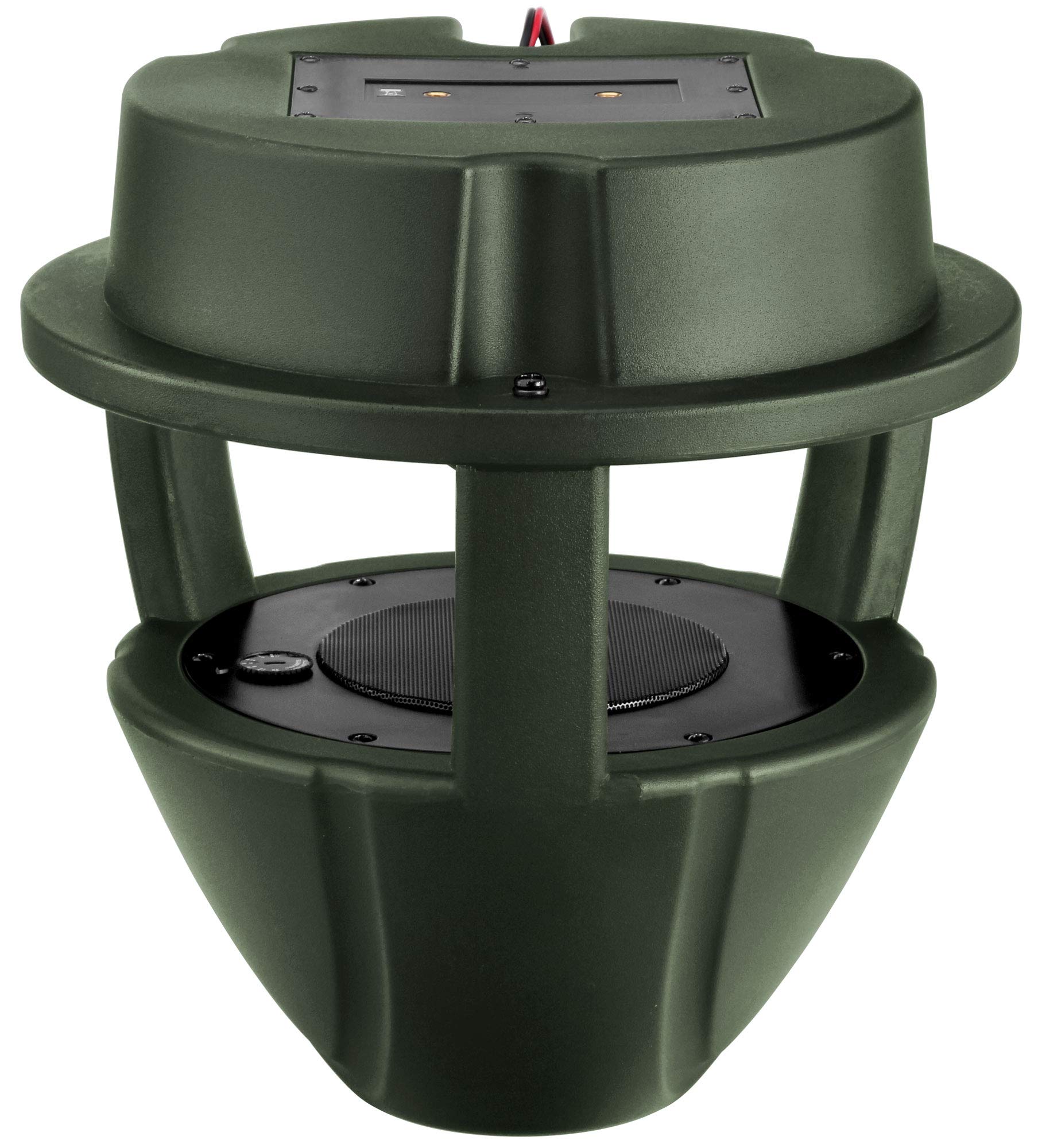 Pronomic HLS-560 GR Enceinte de Jardin 360° (2 Voies, Enceinte Outdoor, woofer 5,25" (133 mm), Tweeter 1,2" (30 mm), résistante aux UV, étanche, 60/120/240 Watts RMS/Puissance Musicale/Peak) Verte
