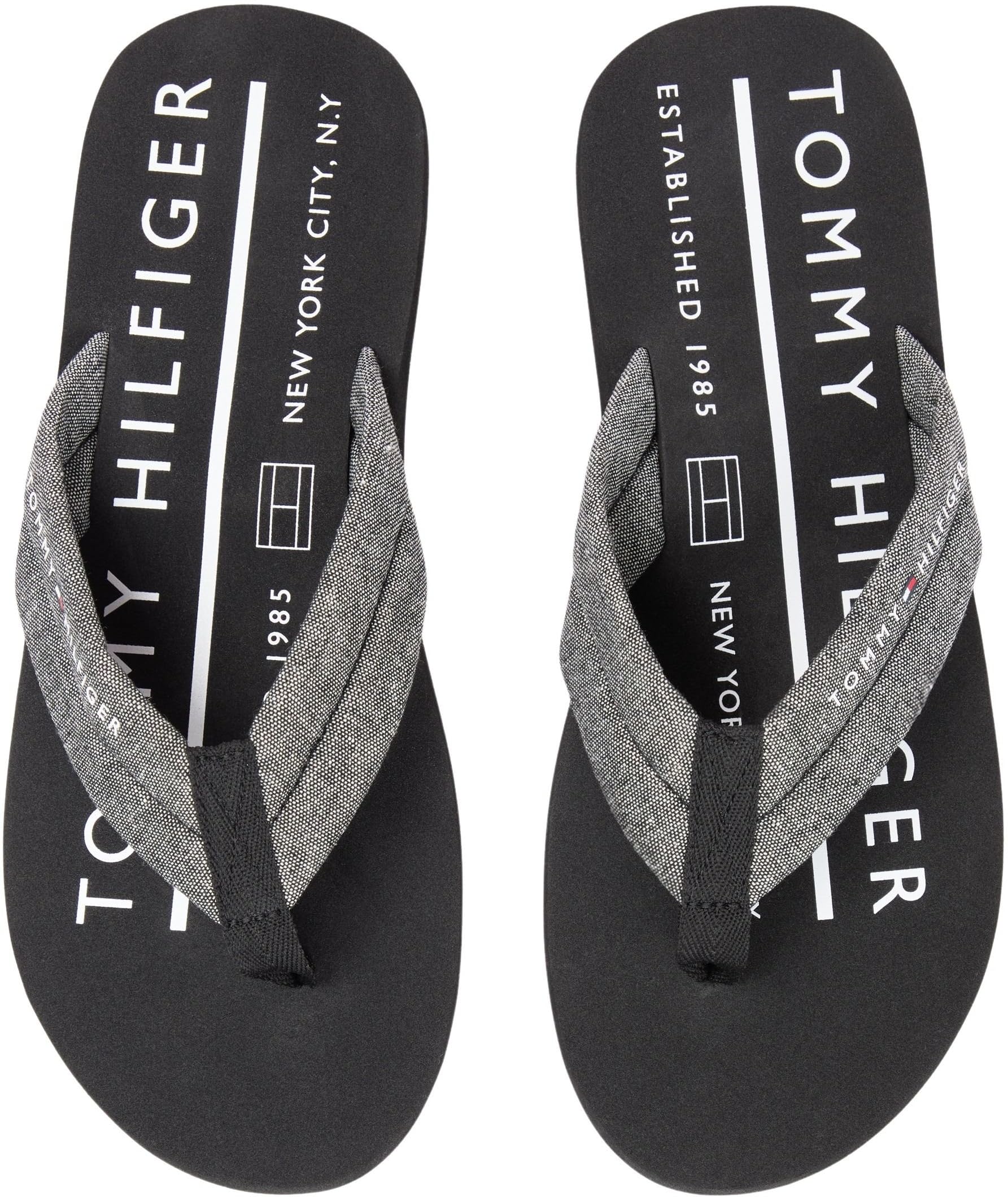 Tommy Hilfiger Hilfiger Chambray Beach Sandal Fm0fm05751 DiapositivesHomme