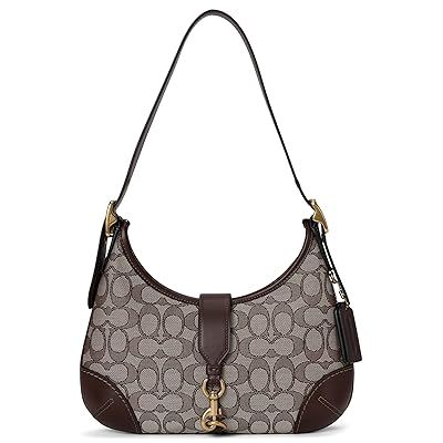 COACH Hamptons Hobo Bag In Signature Jacquard Women