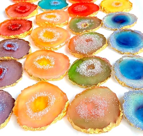 Miniatura 2 de Kohakutou - Caramelo de cristal de geoda, todos los dulces veganos naturales sin gluten, caramelos de gelatina de cristal comestibles, gemas