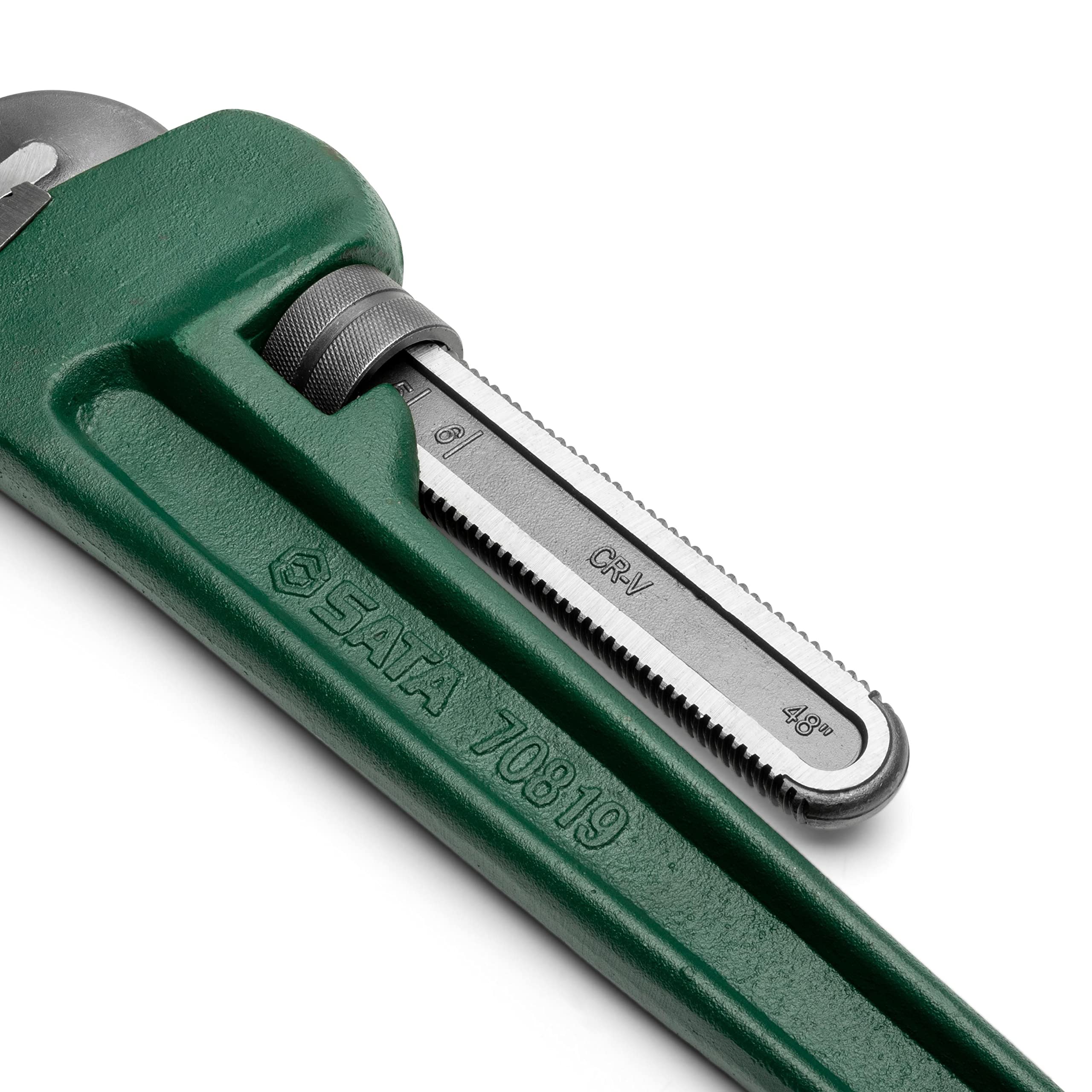 SATA ST70819ST Llave Para Tubos de Servicio Pesado/Llave Inglesa 48"/1219 mm
