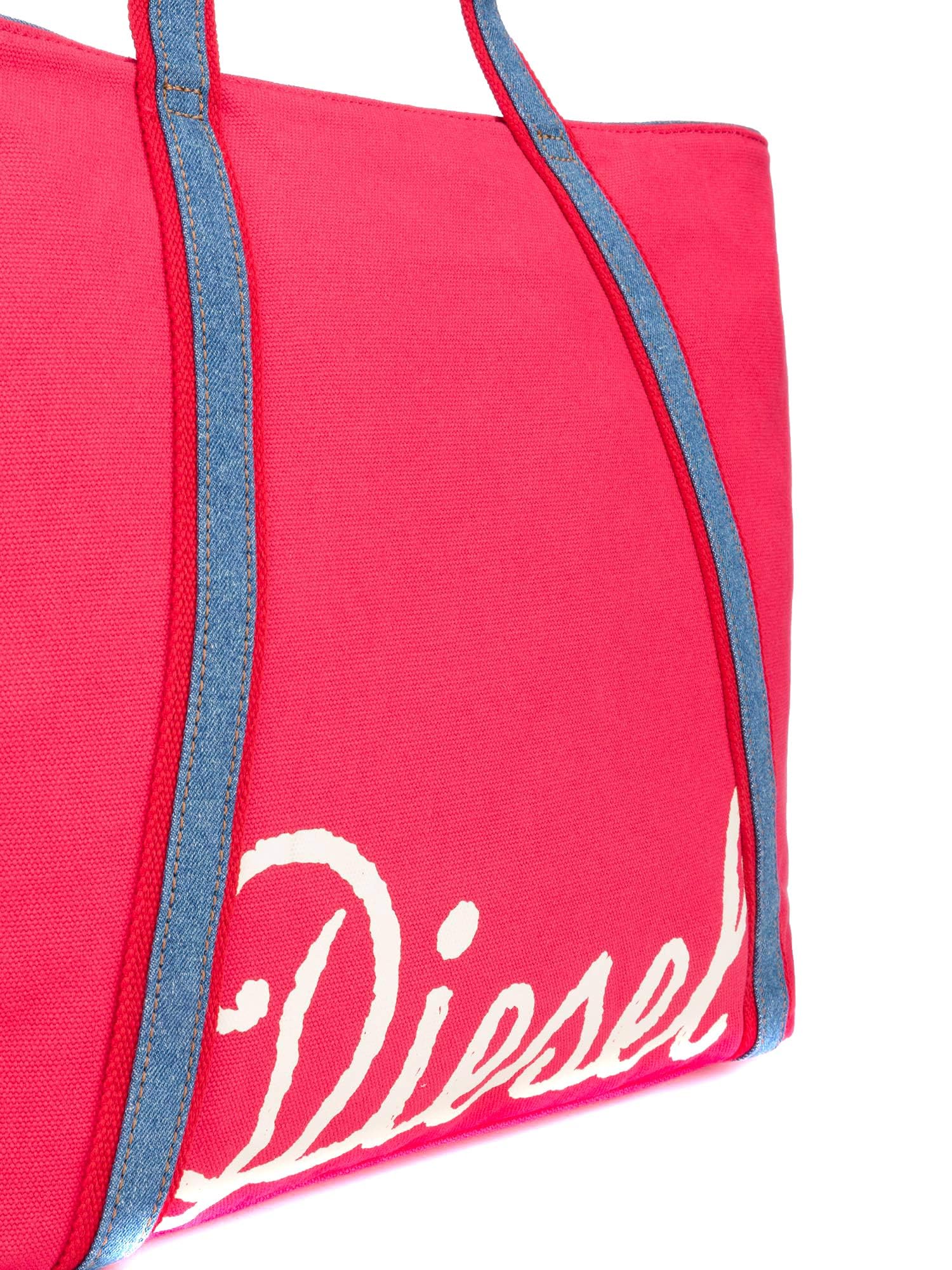 Diesel Damen CANVAS JP BAG Shopper Tasche