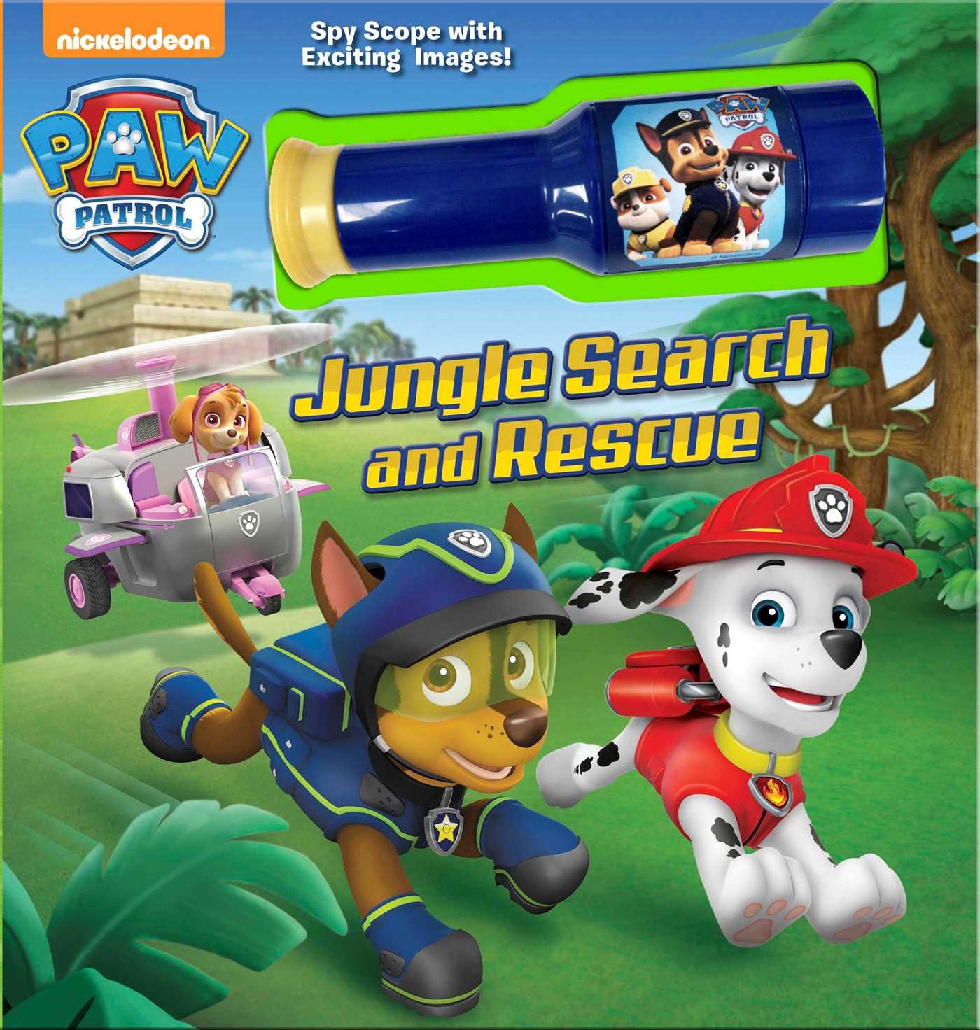 Nickelodeon PAW Patrol: Jungle Search and Rescue: Storybook with Spyscope Viewer Hardcover – October 24, 2017