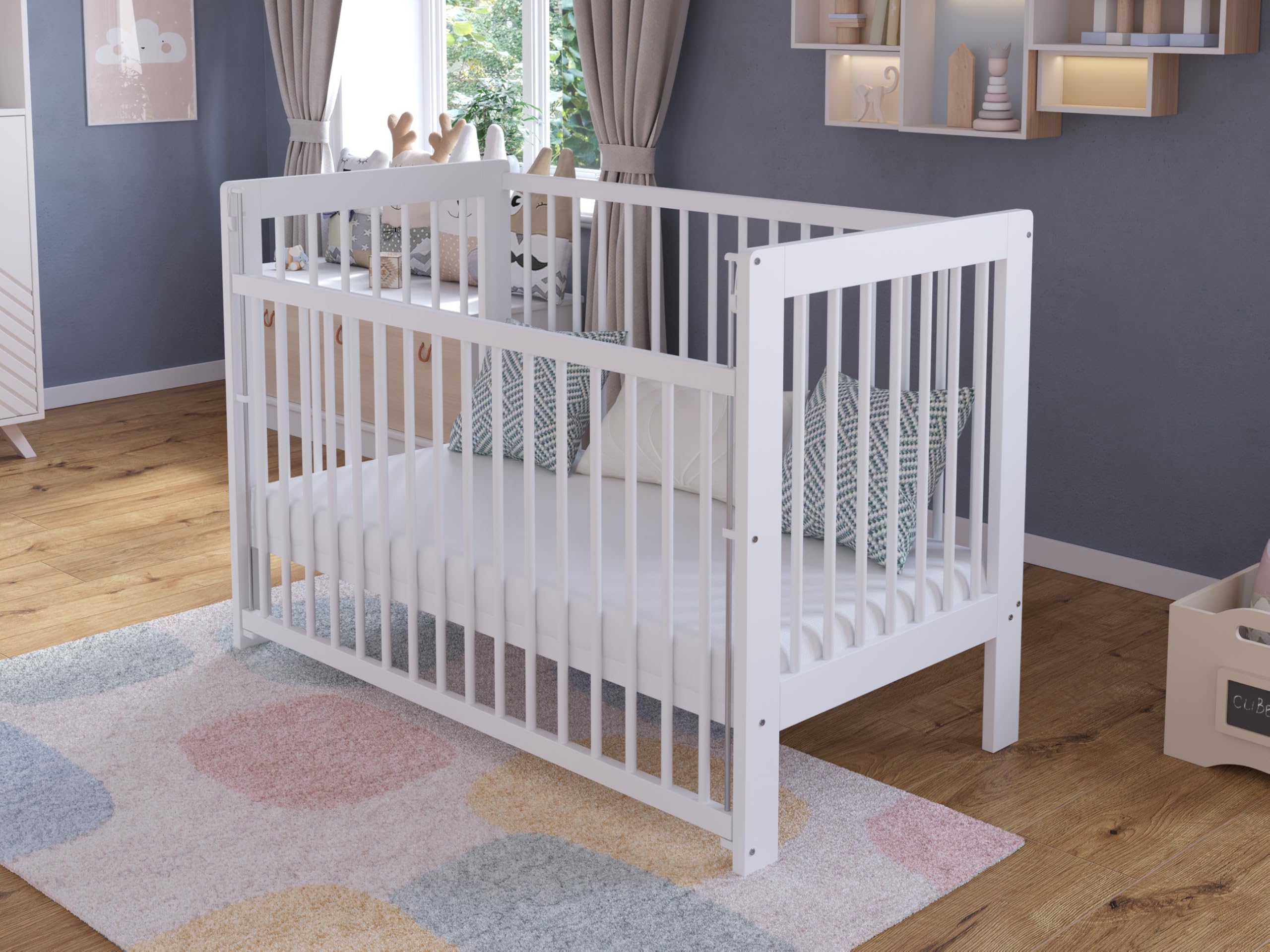 trendteam smart living badkamer 3-delige set combi loper, 103 x 190 x 31 cm in gerookt