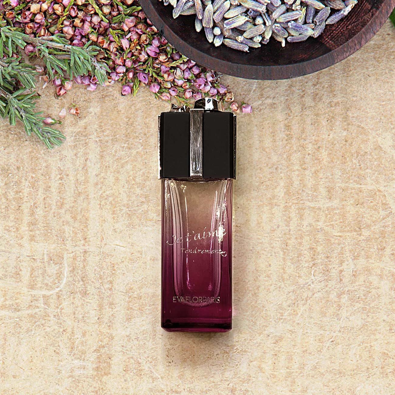 JE T’AIME Coffret 6 Miniatures Eau de Parfum • Parfums Femme • Fête des Mères ♡ Mamans • Collection EVAFLORPARIS • 10 ml