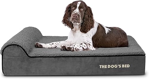 Miniatura 3 de Cama ortopédica para perro de la marca The Dog's Bed, espuma viscoelástica premium S-XXXL, impermeable, alivio del dolor de perro para la artritis,