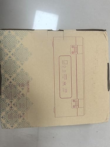 Miniatura 11 de Gueray Reproductor de CD con altavoces, sonido estéreo de alta fidelidad para el hogar, reproductor de música de CD de madera retro Bluetooth, radio