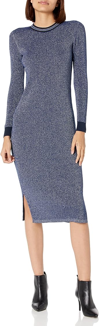 Scotch & Soda Rent The Runway Pre-Loved Lurex Knitted Midi Dres