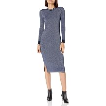 Scotch & Soda Rent The Runway Pre-Loved Lurex Knitted Midi Dres