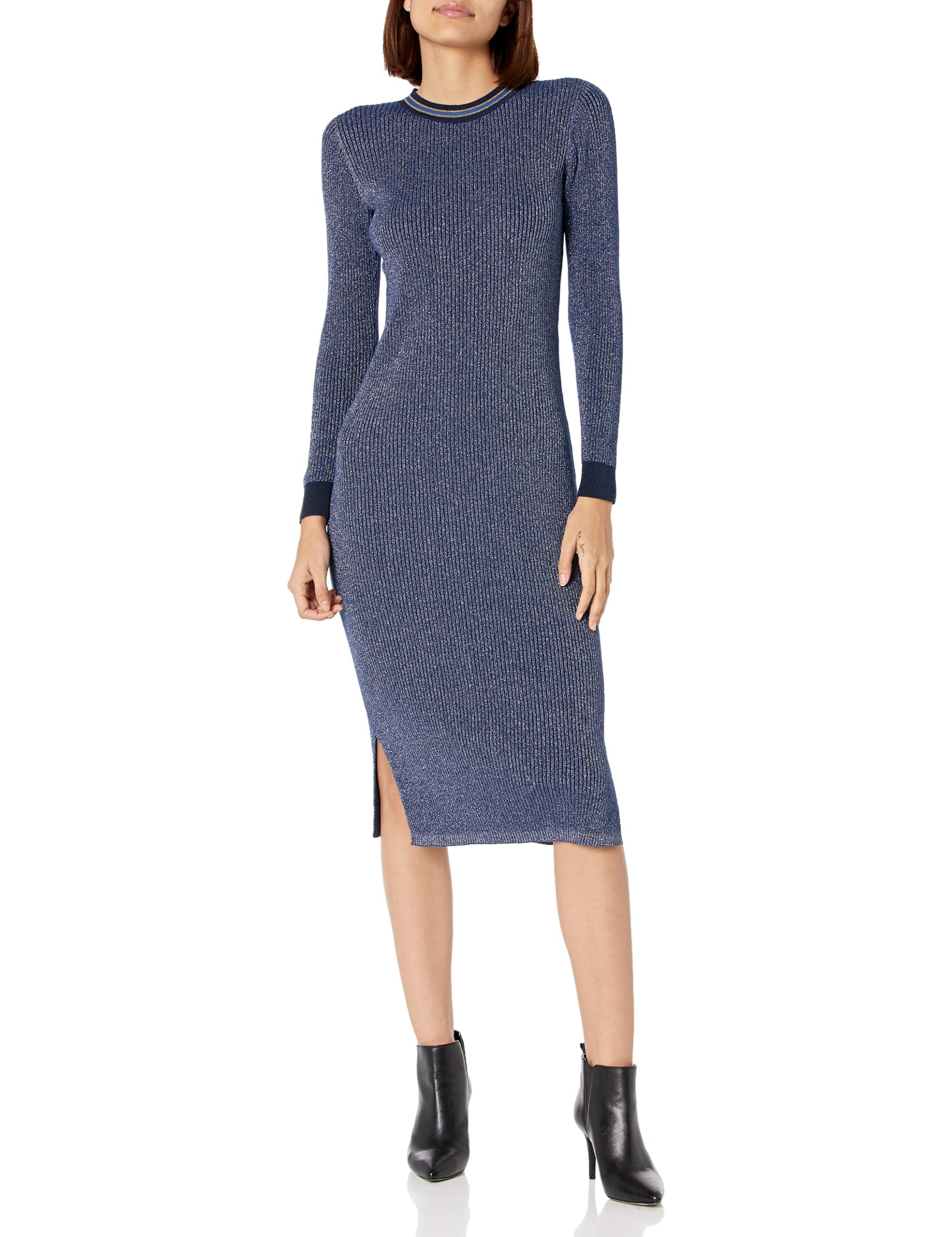 Scotch & Soda Rent The Runway Pre-Loved Lurex Knitted Midi Dres
