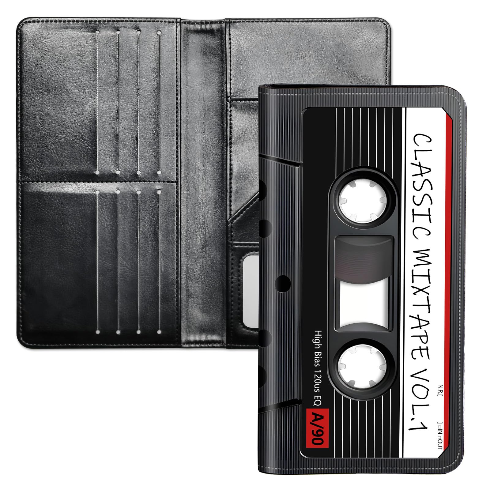 SichKards Ultra Slim Wallet for Women,PU Leather RFID Blocking Credit Card Holder with Large Capacity for Cash,Cards & Passport,Lightweight Travel &