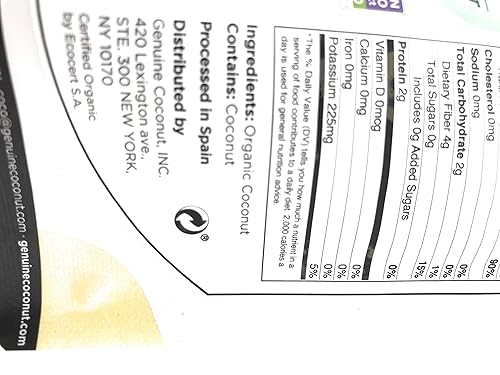 Miniatura 3 de Trozos de coco orgánico, 4 oz