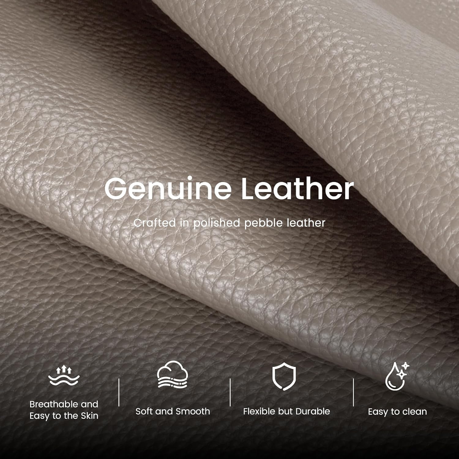 befen Genuine Leather Small Sling Bag for Women Anti-Theft Crossbody Chest Bags Multi-Pockets Fanny Pack with RFID Card Slots - Image 7